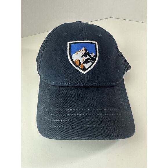 Kuhl Snapback Hat Mesh Back Trucker Blue Logo Adjustable Hiking Fishing Outdoors - Picture 3 of 9